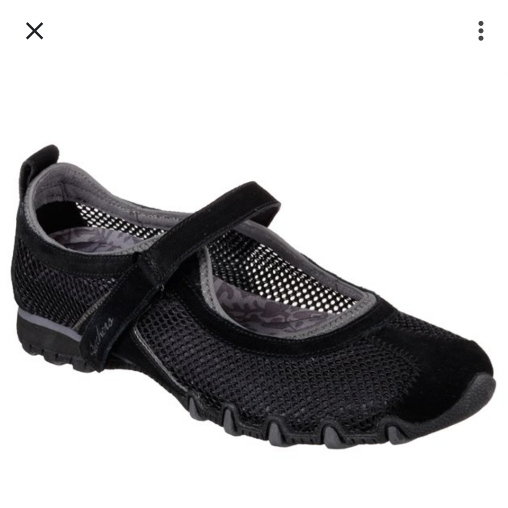 Skechers maryjane black relaxed fit memory foam
